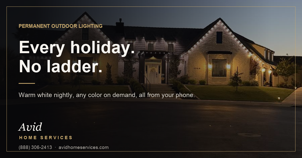Project Gallery | Real Permanent Lighting Installs